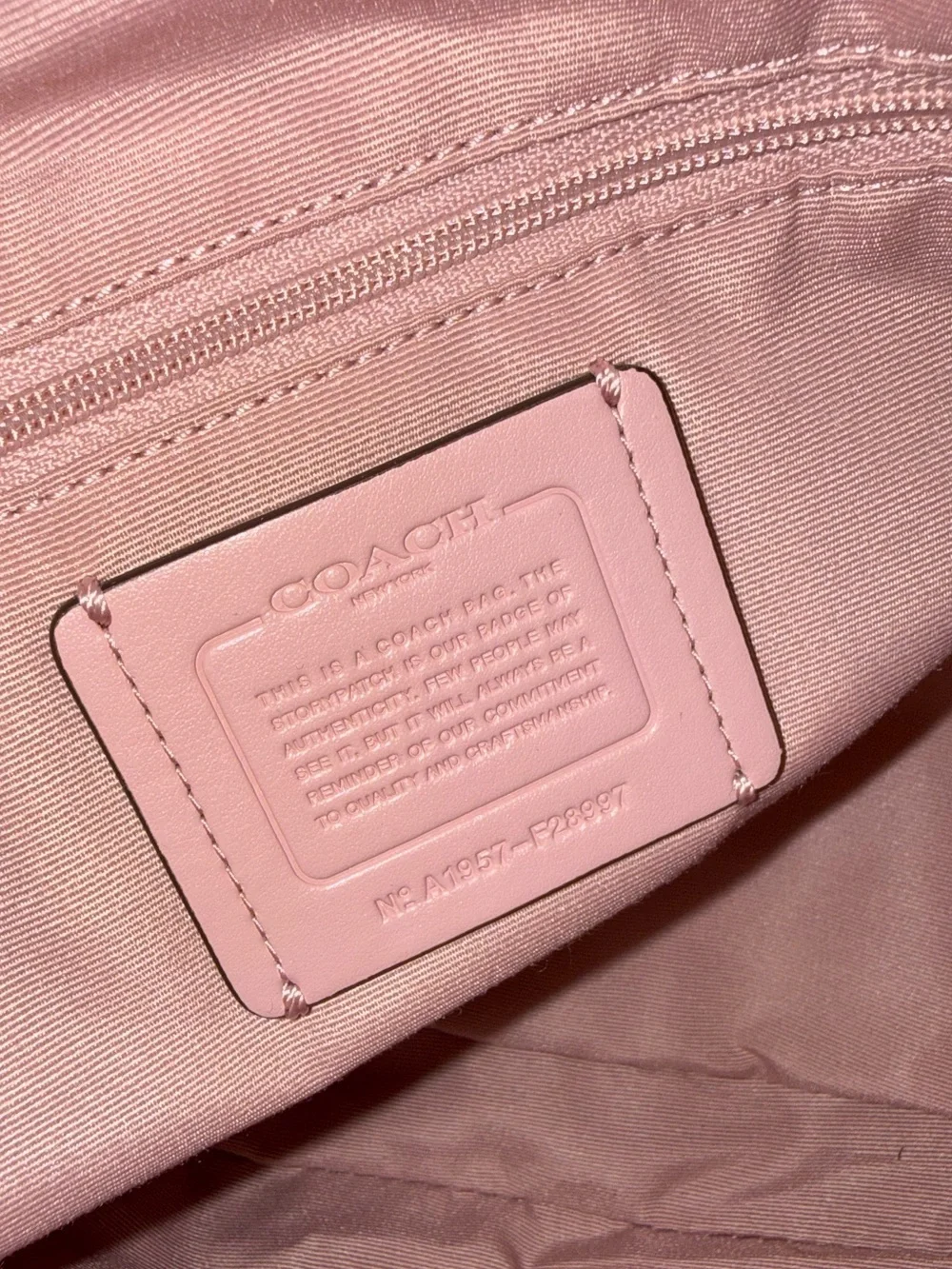 Coach Pink Lexi Shoulder Bag